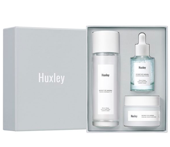 Set 3 Món Cấp Nước Cho Da Huxley Hydration Trio