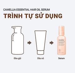 Dầu Dưỡng Tóc Hoa Trà Innisfree Camellia Essential Hair Oil Serum 100ml