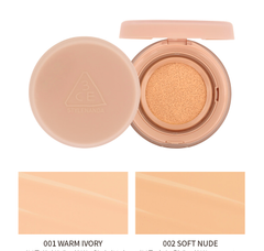 Phấn Nước 3CE Glow + Soft Matte Fit Cushion (Kèm 1 Lõi)