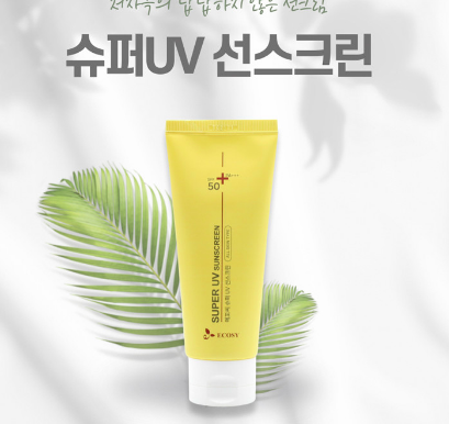 Kem Chống Nắng Vật Lý ECOSY SUPER UV SUNCREEN SPF 50+ PA+++ 60ml