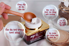 Kem Sâm Ngăn Ngừa Lão Hóa Làm Sáng Da My Gold Korea Red Ginseng Aqua Wrinkle & Whitening Cream 50ml