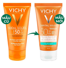 Kem Chống Nắng Cho Da Dầu, Không Nhờn Rít Vichy Capital Soleil Emulsion Toucher Anti Shine