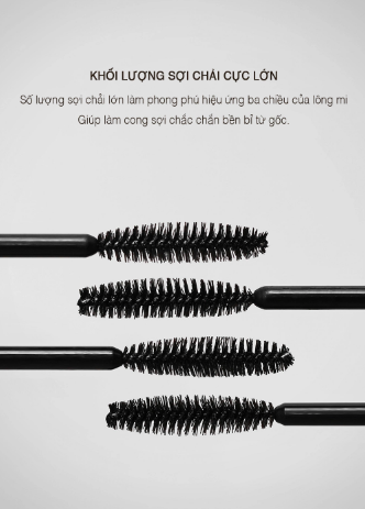 Mascara Siêu Dày Mi 3CE WATERPROOF MEGA VOLUME MASCARA #BLACK