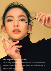 Mascara Làm Dày Và Cong Mi 3CE Waterproof Long & Curl - Black
