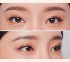MASCARA LÀM DÀY VÀ DÀI MI 3CE SLIM FIX WATERPROOF ĐẦU CONG - BLACK