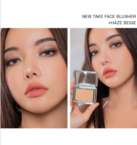 Phấn Má Hồng 3CE New Take Face Blusher ( Soft Whisper )