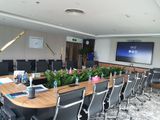  Lắp đặt màn hình tương tác Maxhub 86 inch + Camera Cisco - Ngân Hàng SCB 