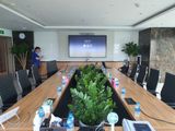  Lắp đặt màn hình tương tác Maxhub 86 inch + Camera Cisco - Ngân Hàng SCB 