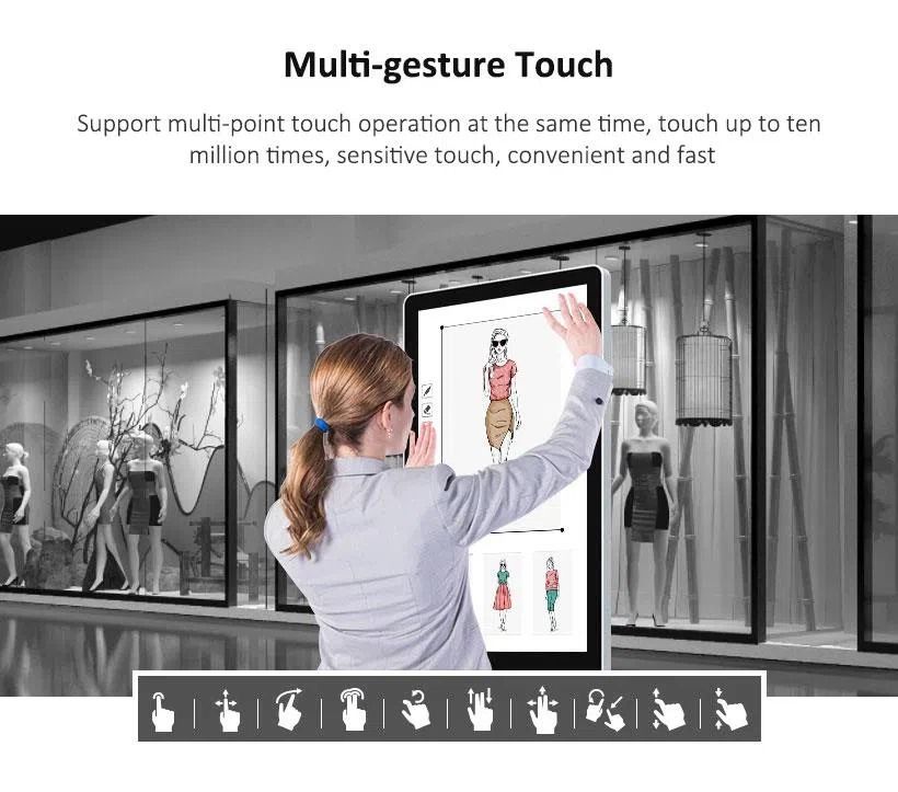  Floor Standing Touch Screen Kiosk – Thiết bị tương tác hiện đại, chuyên nghiệp 