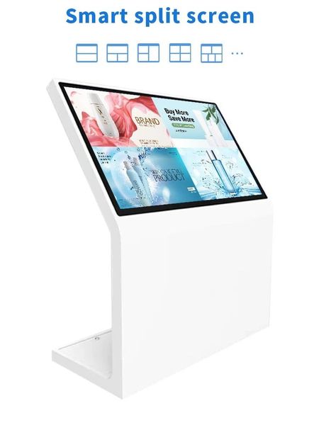  Kiosk Cảm Ứng Hình Chữ L – Kiosk tương tác 