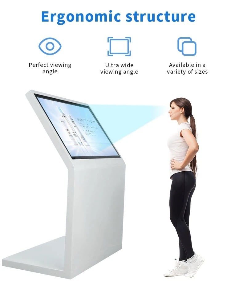  Kiosk Cảm Ứng Hình Chữ L – Giải Pháp Tương Tác Thông Minh 