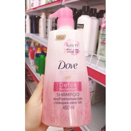 DAU GOI DOVE DETOX NOURISHMENT 450ML – Hàng Tiêu Dùng Thái Lan Con voi