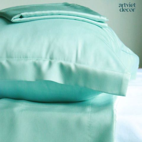  Vỏ áo gối lụa tơ tằm cao cấp màu pastel - AVS 