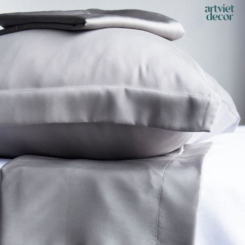 Vỏ áo gối lụa tơ tằm cao cấp màu pastel - AVS 