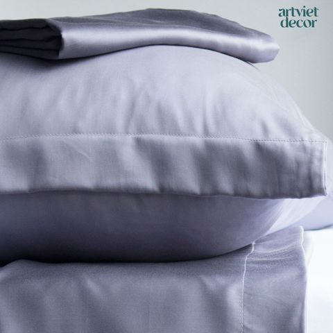  Vỏ áo gối lụa tơ tằm cao cấp màu pastel - AVS 