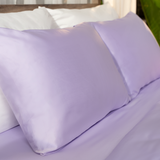 Ga giường cotton satin TC400 cao cấp màu tím nhạt - LT.KS102 
