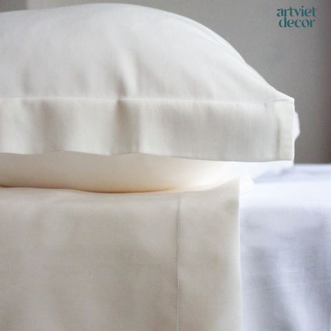  Vỏ áo gối lụa tơ tằm cao cấp màu pastel - AVS 