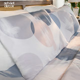  Bộ chăn ga gối lụa tencel họa tiết tròn - PM. P04CT716 