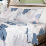  Bộ chăn ga gối lụa tencel họa tiết tròn - PM. P04CT716 