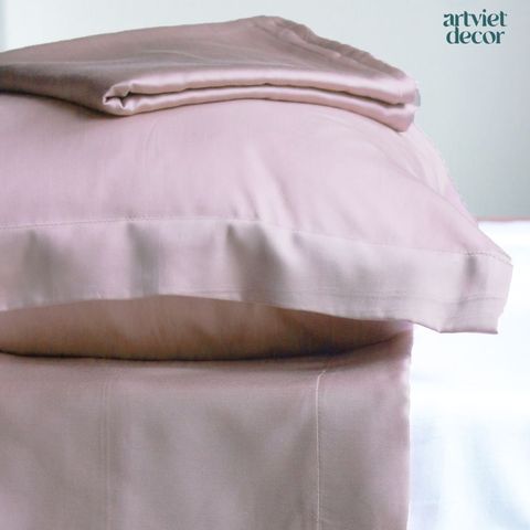  Vỏ áo gối lụa tơ tằm cao cấp màu pastel - AVS 