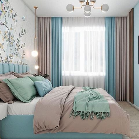  Rèm phòng ngủ 2 lớp 