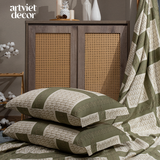  Bộ chăn ga gối lux cotton họa tiết Dior - LT.DIOR 