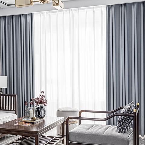  Rèm phòng khách 2 lớp 