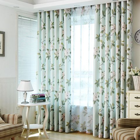  Rèm phòng khách xỏ khoen 