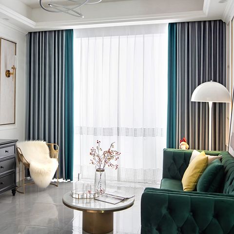  Rèm phòng khách 2 lớp 