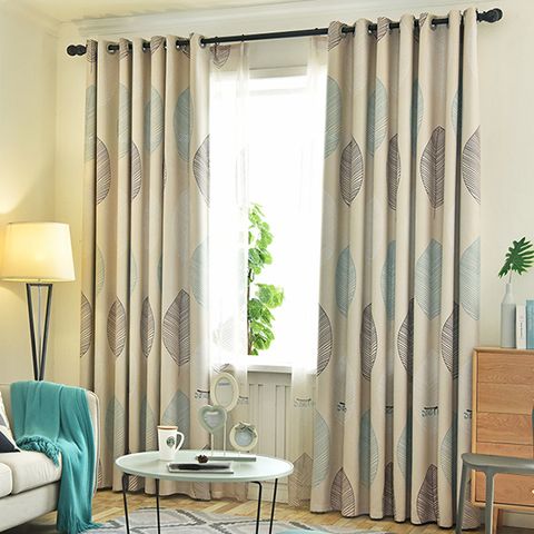  Rèm phòng khách xỏ khoen 