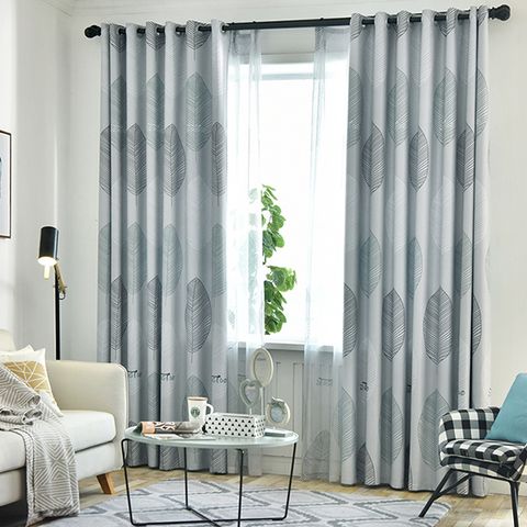  Rèm phòng khách xỏ khoen 