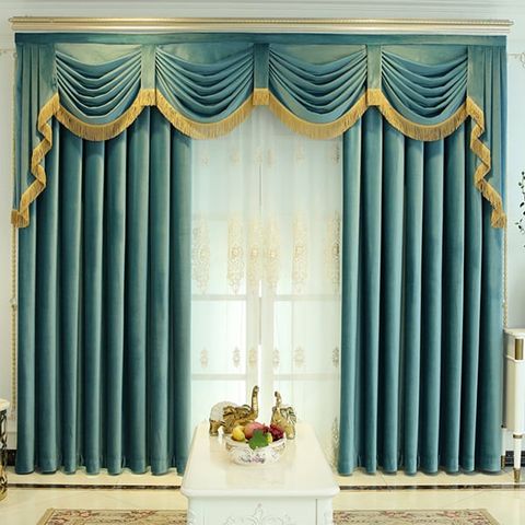  Rèm biệt thự 2 lớp 