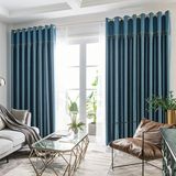  Rèm phòng khách xỏ khoen 