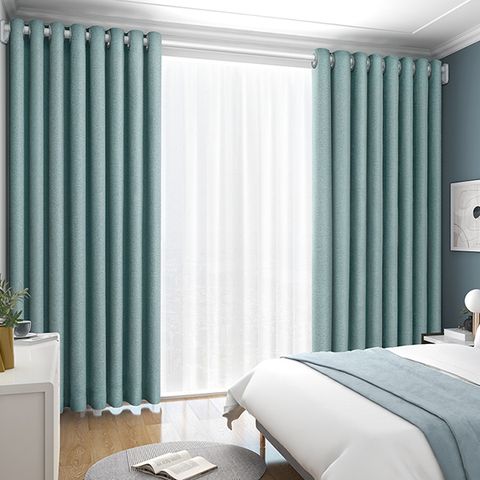  Rèm phòng ngủ xỏ khoen 