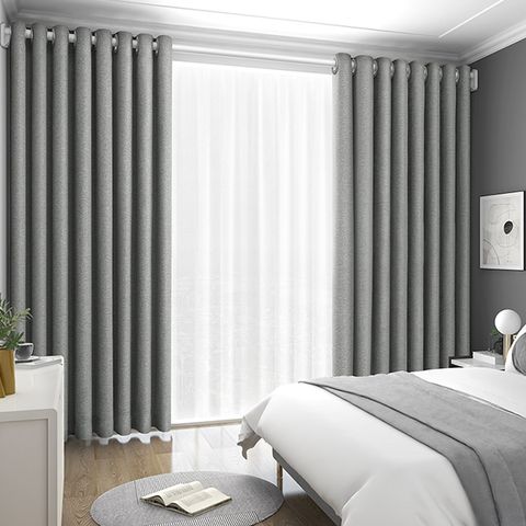  Rèm phòng ngủ xỏ khoen 