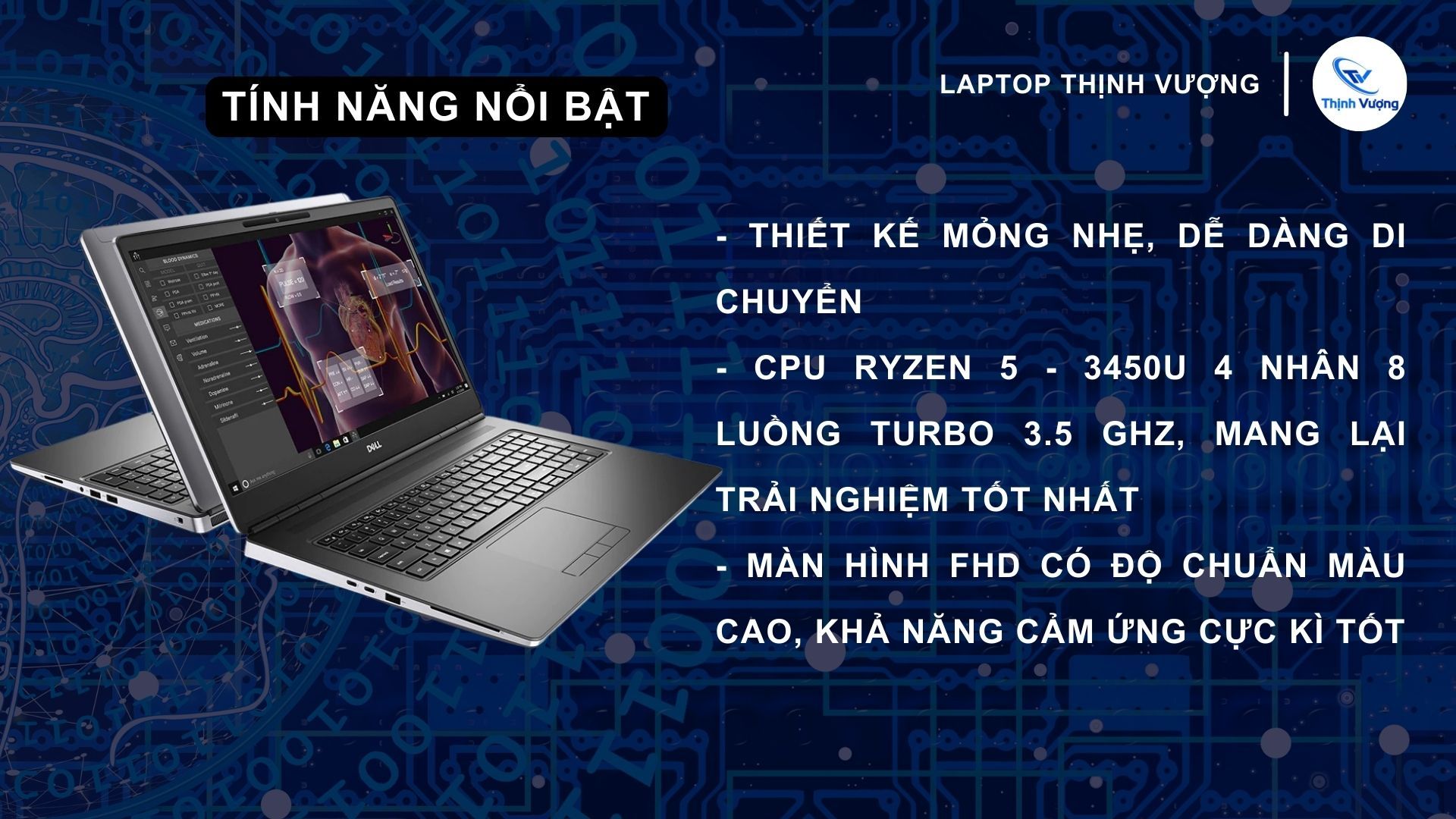 Laptop Dell Inspiron 15 3505 | Ryzen 5-3450U | 8GB | 256GB Trả Góp 0%– Laptop Thịnh Vượng Laptop Dell Inspiron 15 3505 | Ryzen 5-3450U | 8GB | 256GB Trả Góp 0%– Laptop Thịnh Vượng