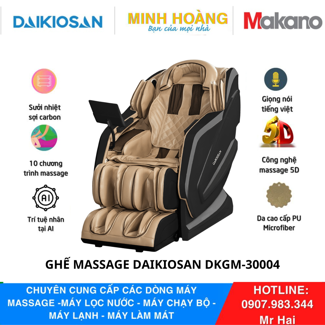  Ghế Massage DAIKIOSAN 5D DKGM-30004 