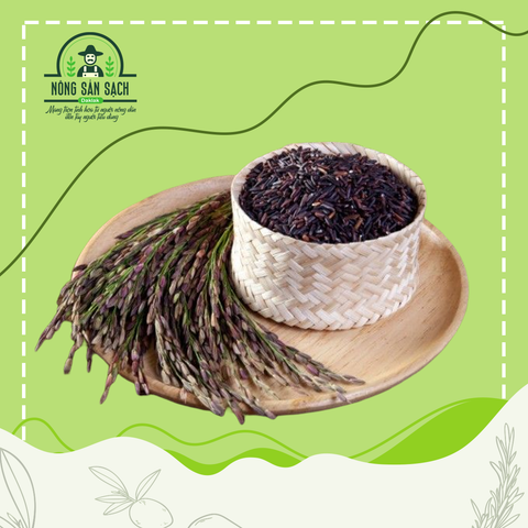  Gạo lứt dẻo Điện Biên - Nông sản sạch Daklak (500gram) 