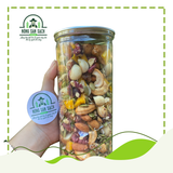  Granola siêu hạt mix trái cây sấy không đường, phù hợp ăn kiêng (500gr) - Nông sản sạch Daklak 