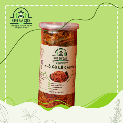 Khô gà lá chanh nhà làm - Nông sản sạch Daklak 