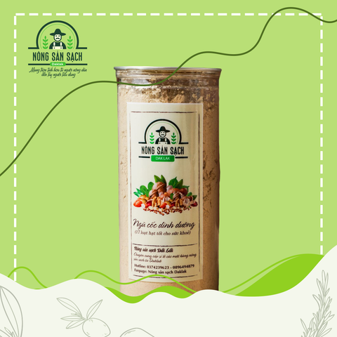  Ngũ cốc dinh dưỡng 17 loại hạt - Nông sản sạch Daklak (500gram) 