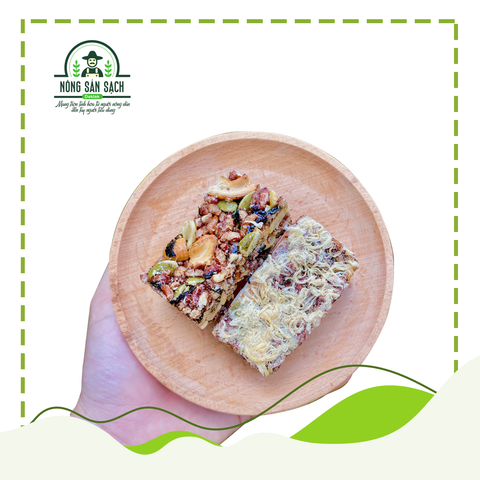  Thanh gạo lứt mix hạt dinh dưỡng 250 gram - Nông sản sạch Daklak 