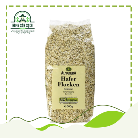  Yến mạch cán dẹt Hafer flocken - Nông sản sạch Daklak 