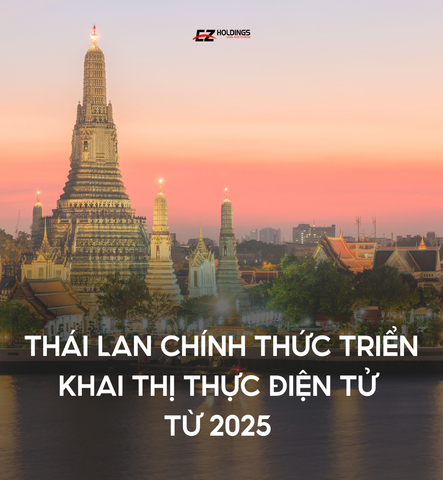  Thái Lan Chính Thức Triển Khai Hệ Thống Thị Thực Điện Tử Toàn Cầu Từ 2025 