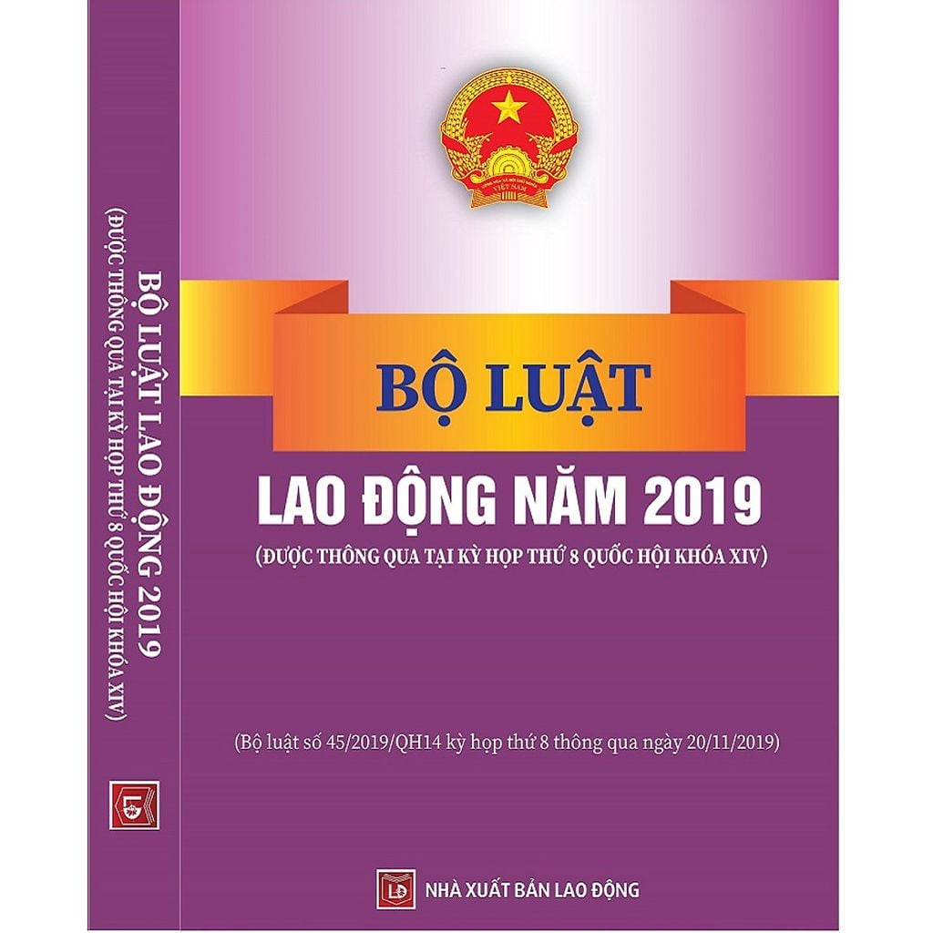 BỘ LUẬT LAO ĐỘNG 2019 
