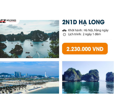  하롱 2박1일 관광 패키지 