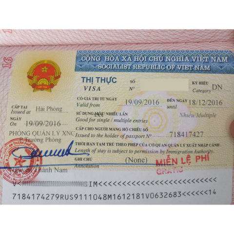  DỊCH VỤ XIN VISA ĐI NƯỚC NGOÀI CHO NGƯỜI VIỆT NAM (VISA XUẤT CẢNH) 