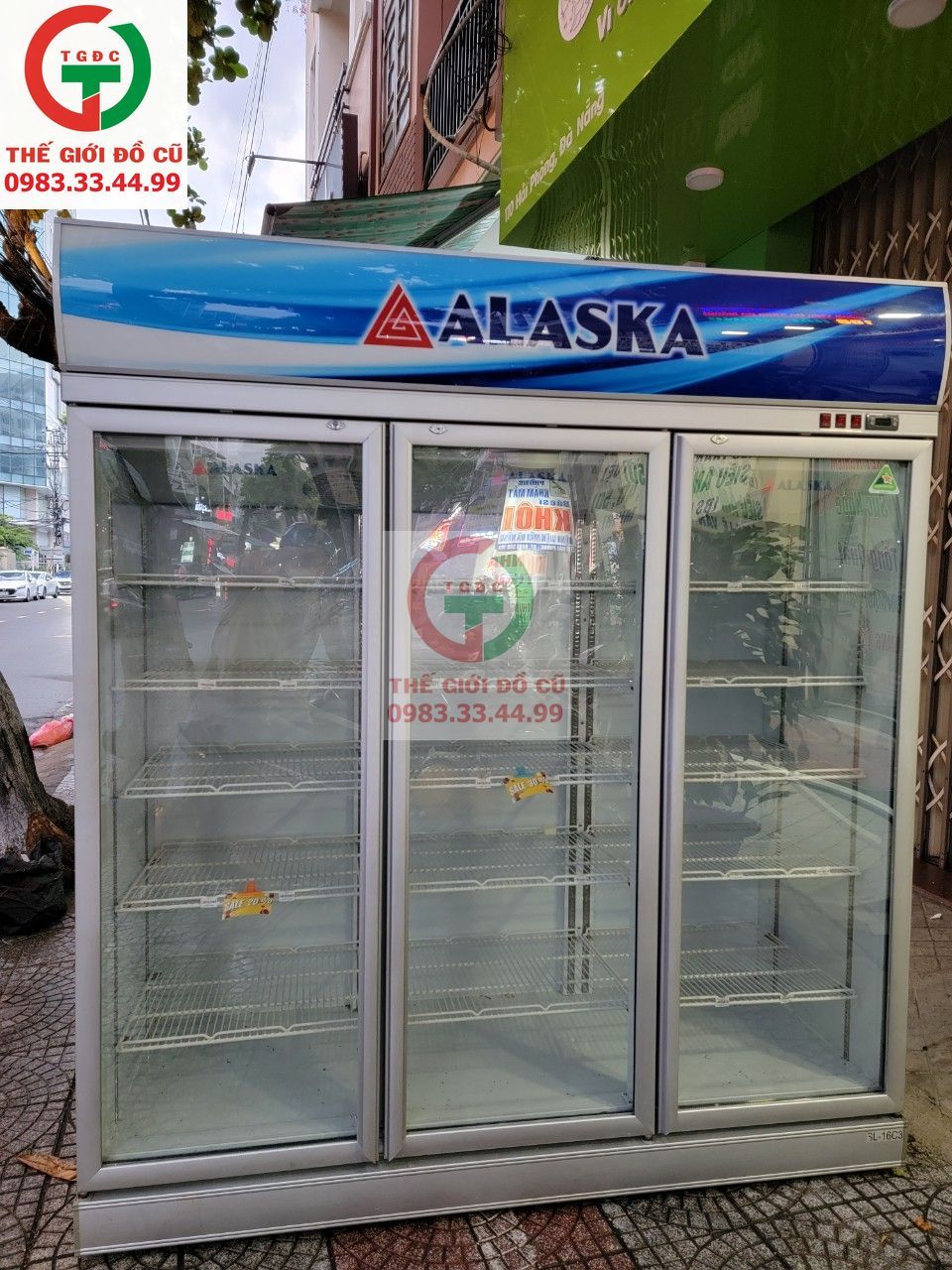 TỦ MÁT 3 CÁNH  ALASKA Sl-16C3