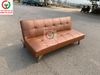 SOFA BED DA MÀU BÒ