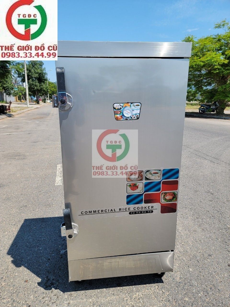 TỦ HẤP CƠM INOX 12 KHAY